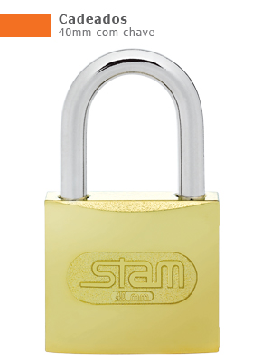 CADEADO STAM ZAMAC 40 MM ref. 14.0801