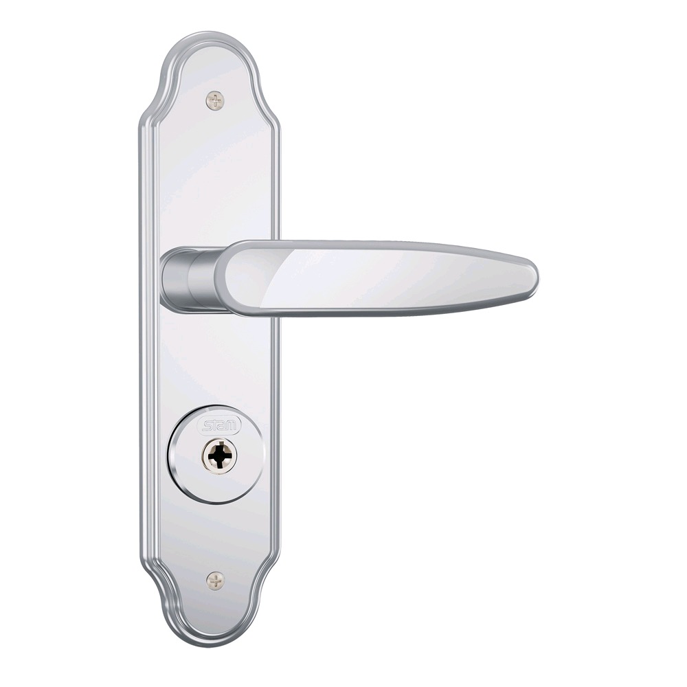 FECHADURA STAM EXT 1803/19 INOX TETRA ref. 14.0945