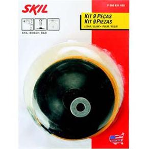 DISCO SUP.KIT LIXAR E POLIR 9PC ref. 14.1288