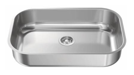 CUBA INOX N-02 56X35X11 ref. 18.0097