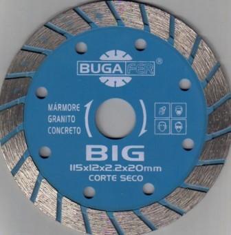 DISCO CORTE DIAM.  4.1/2 TURBO BUGAFER AZUL BIG ref. 32.0005