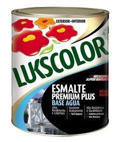 ESMALTE LUKS.BASE AGUA LITRO PRETO ref. 025497