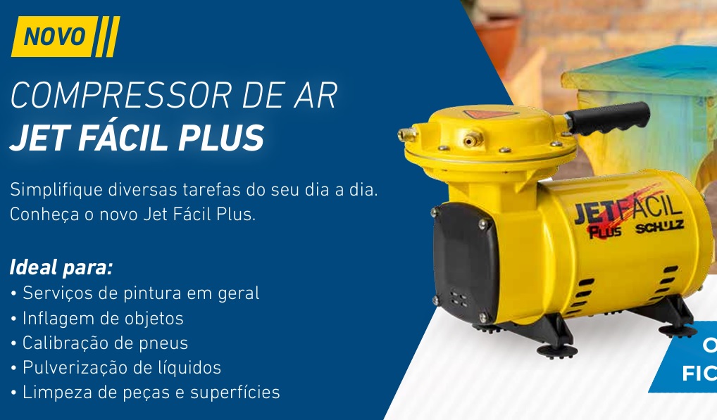 COMPRESSOR AR DIRETO SCHULZ JET FACIL PLUS 127V ref. 60.0064