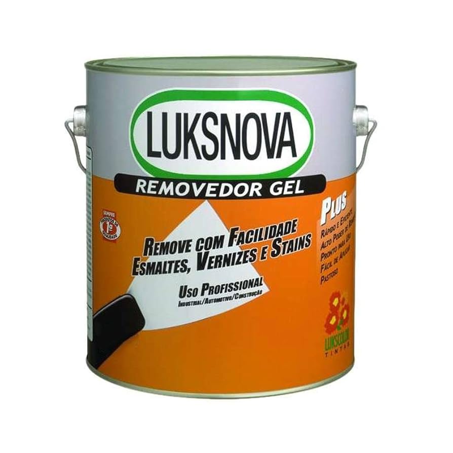 REMOVEDOR TINTAS LUKSNOVA GEL GALAO 3.780KG ref. 018382
