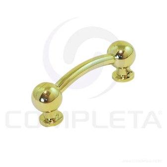 PUXADOR ABS 064MM 027.005.24 BOLOGNA DOURADO ref. 018716