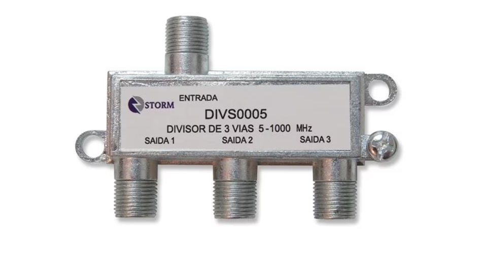 ACESS. P/ TV DIVISOR DIGITAL 3 SAIDAS 5-1000MHZ ref. 020708