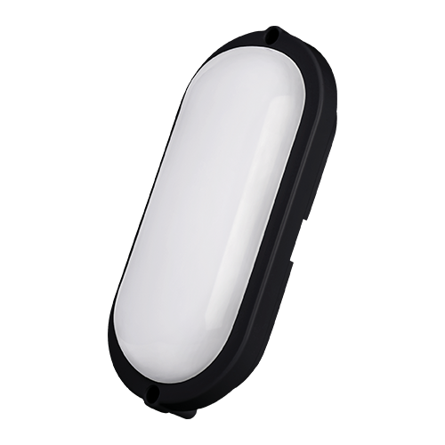 LUMINARIA ARANDELA LED HUMMER 5W 3000K PRETA ref. 021556