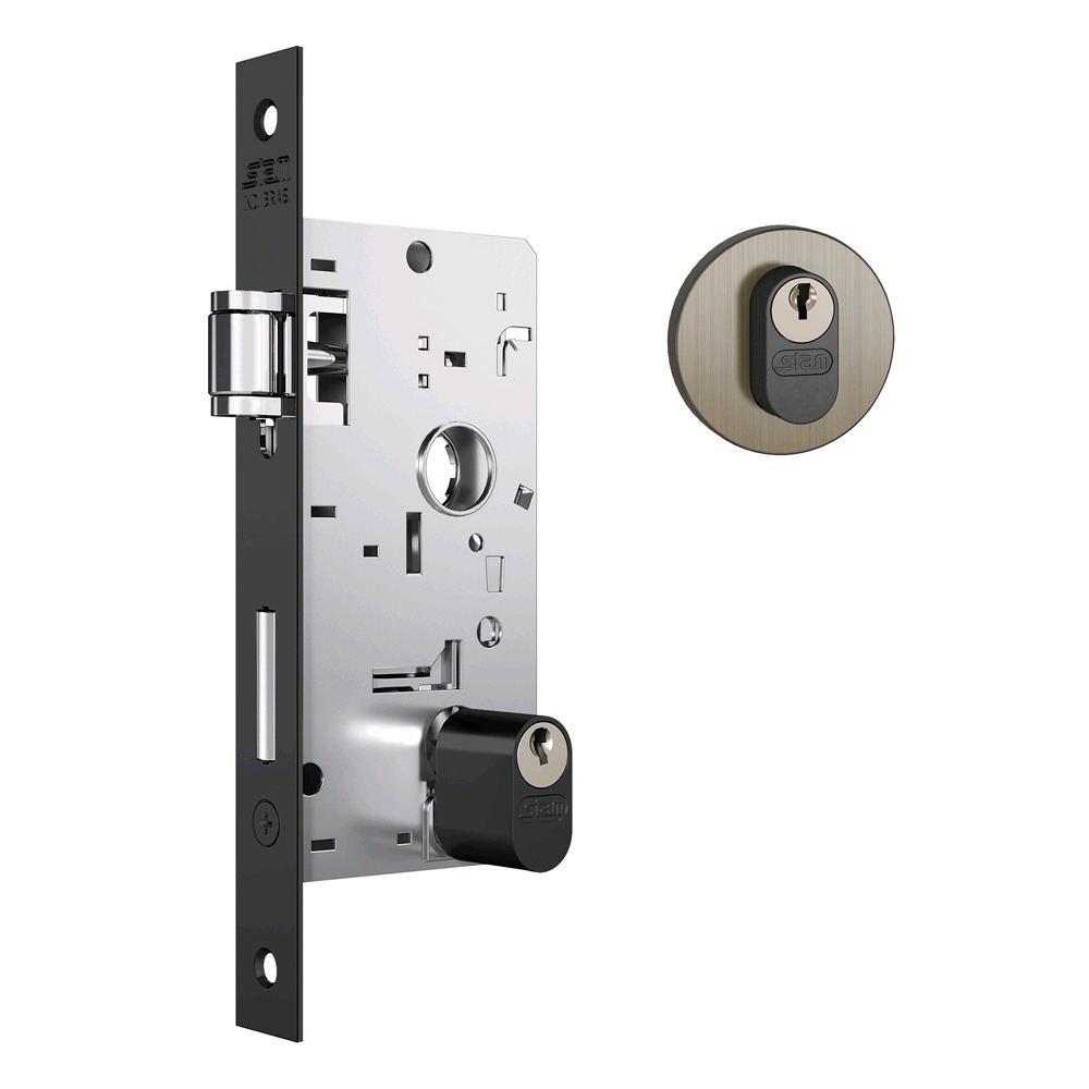 FECHADURA STAM EXT PIVOT. 803 REDONDA ANTIQUE ref. 021642
