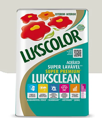 ACRILICO LUKSCLEAN FOSCO TOMATE SECO 18L ref. 026538