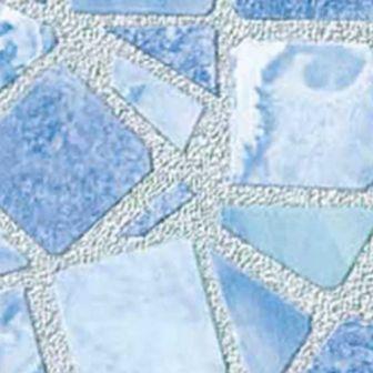 ADESIVO DECORATIVO 0,45CMX15MTS MOSAICO AZUL 10201 ref. 023647