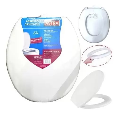 ASSENTO ASTRA ALMOF. TAJ ** SLIM ** BRANCO-1 ref. 024701