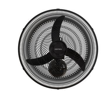 VENTO PAREDE   50 CENT.127V NEW PLASTICO PRETO ref. 025395
