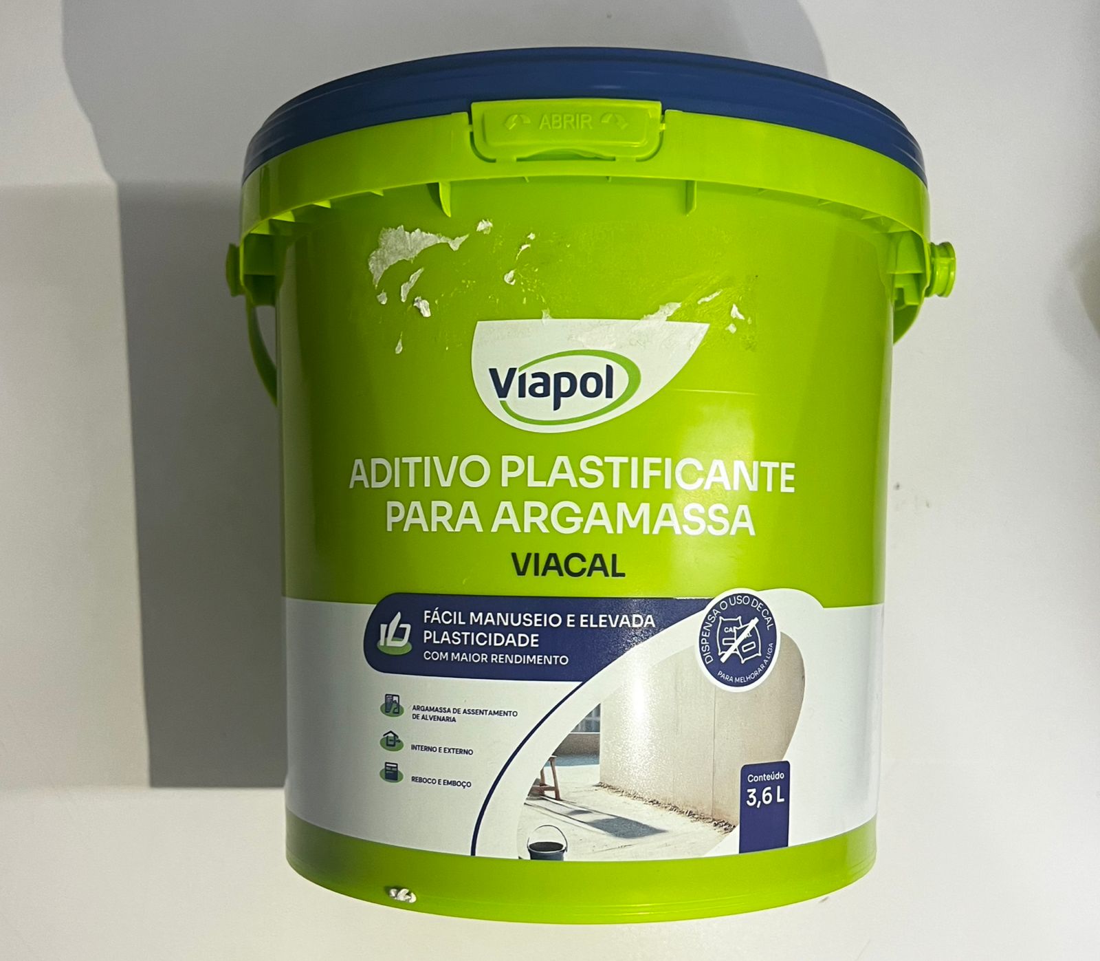 VIAPOL VIACAL PLASTIF.     (V E D A L I T) GALAO 3.600 LT ref. 026307