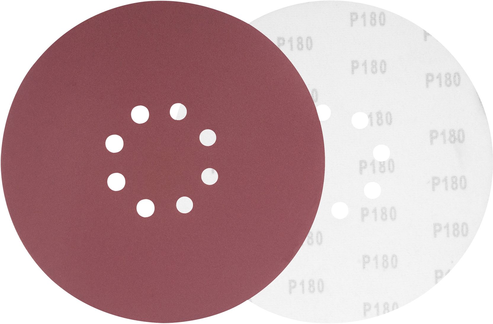 DISCO DE LIXA 09 C/ VELCRO PLUMA OXIDO 180 9 225MM ref. 026491