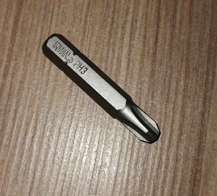 CHAVE PONTA BIT PHILIPS 38MM LONGA 1/4 N.03 ref. 026798
