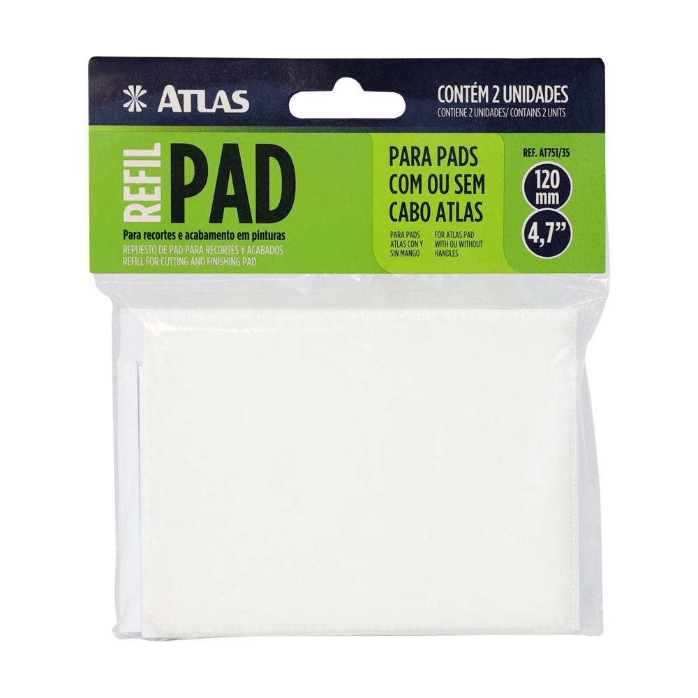ROLO PINTURA PAD P/RECORTE **REFIL** AT751/35 (NOVO) ref. 026865