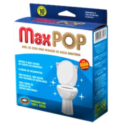 ANEL P/ BACIA VEDACAO CERA MAXPOP C/ GUIA ref. 026980