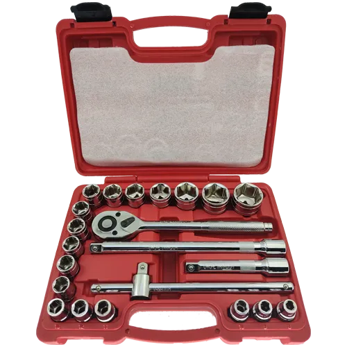 CHAVE SOQUETE JOGO 22PC 1/2 08MM A 32MM VIP ref. 026996