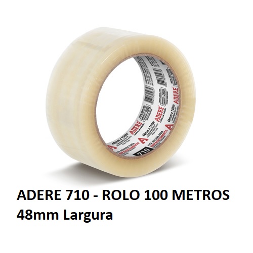 FITA EMBAL.TRANSPARENTE 48MMX100MT ADERE ref. 027002