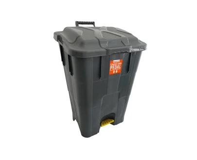 LIXEIRA PLASTICO  60 LITROS C/ PEDAL ref. 027013