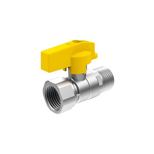 GAS REGISTRO ESF. ROSCA MACHO 1/2 NPT M/F RETO ref. 027034