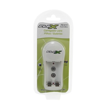 CARREGADOR P/2AA/AAA OU 1 BAT.9V BIVOLT ref. 12.1116