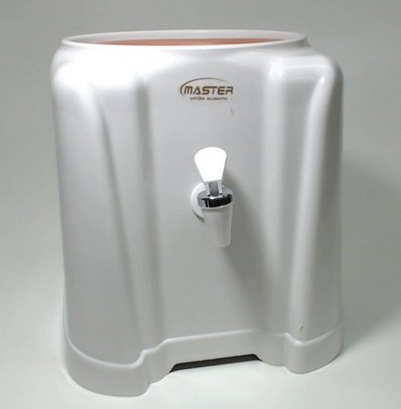 BEBEDOURO C/ CUBA BARRO  BRANCO LISO ref. 13.0066