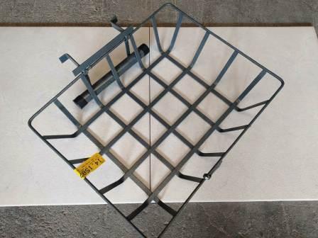 LIXEIRA GALVANIZ. P/ MURO C/ GRAPA MOD: GRANDE ref. 14.1587