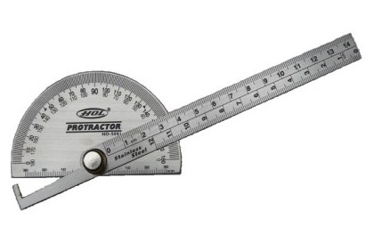 TRANSFERIDOR DE GRAU 0 A 180 INOX ref. 14.1892