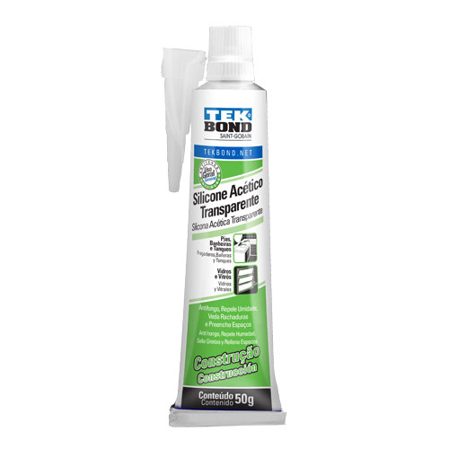 COLA SILICONE  TEKBOND BISNAGA   50GR INCOLOR ref. 14.3340