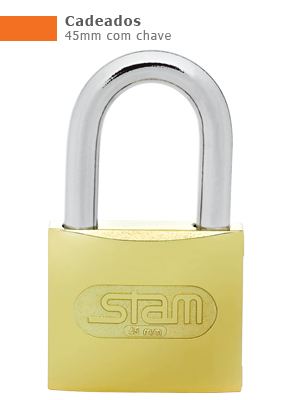 CADEADO STAM ZAMAC 45 MM ref. 14.7780