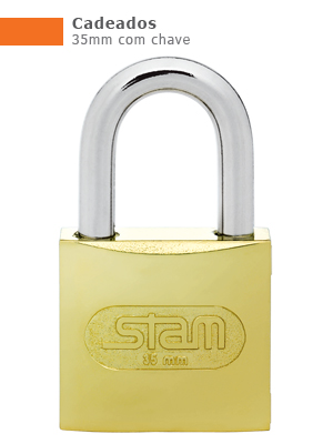 CADEADO STAM ZAMAC 35 MM ref. 14.7830