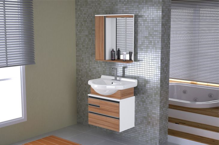 GAB. BANH. RORATO 060 KIT 3PC FIRENZE NOGAL ref. 019941