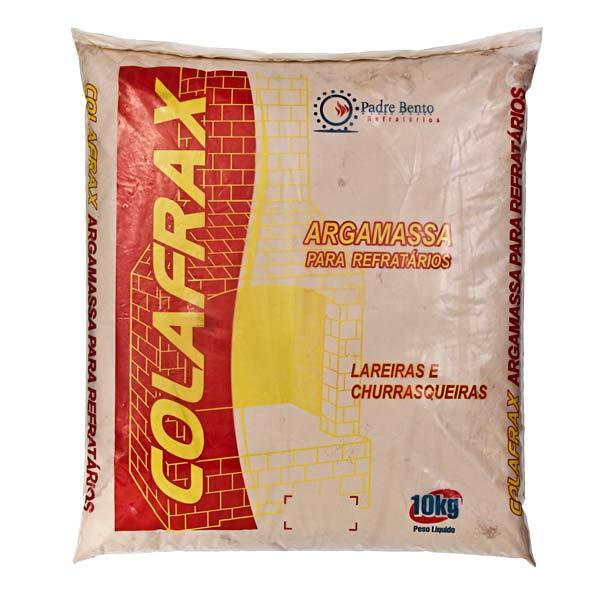 ARGAMASSA REFRATARIO COLAFRAX 10KG ref. 10.0090