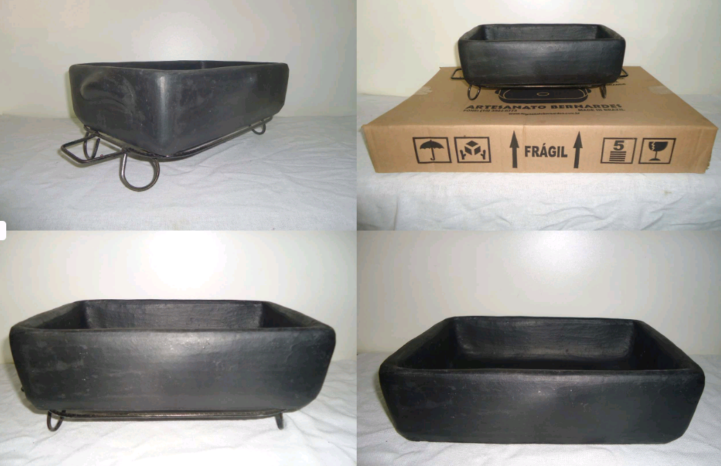 PANELA BARRO TRAVESSA QUADRADA 24X34X6 MED ref. 022021