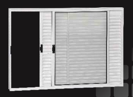 VENEZIANA AL.BCO 3F VDI      100X120 SEM GRADE **PC UNICA ** ref. 01410