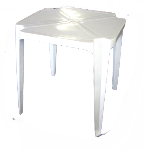 MESA PLASTICA MOVEMBA 0,70CM X 0,70CM ref. 021948