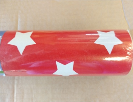 ADESIVO DECORATIVO 0,45CMX15MTS POP STAR VERMELHO 13416 ref. 023642