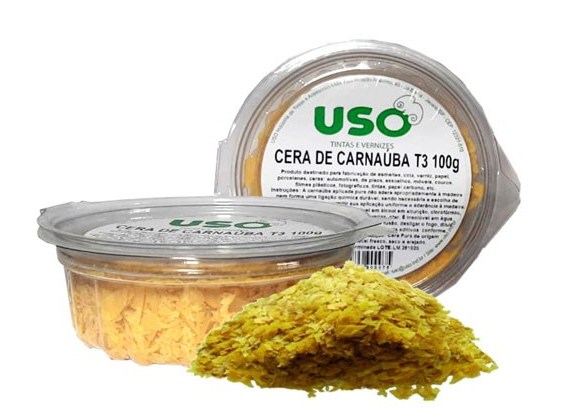 CERA GRANULADA CARNAUBA 100G POTE 0007-6 ref. 024264