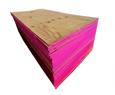 MADERIT 220X110   6.MM VERMELHO ref. 03.0019