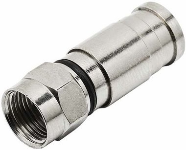 ACESS. P/ TV CONECTOR COMPRES RG-06 - GROSSO ref. 12.1244