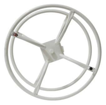 SUPORTE MANGUEIRA GIRAT.TUBO BRANCO ref. 14.1964