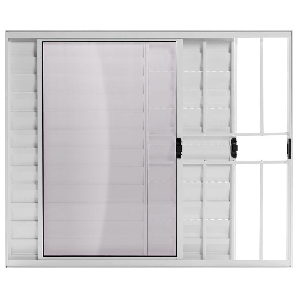 VENEZIANA AL BRANCO ESAL 3F-100X120 MODU. C/ GRADE ref. VZ091
