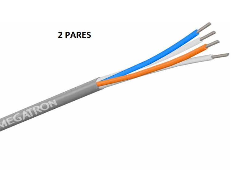 FIO FONE CCI 2 PARES 50X2 CINZA ref. 027169