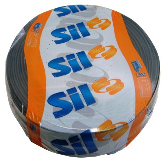 FIO ROLO CABO AUTO 100 MTS SIL 10,0MM PRETO ref. 07.0057