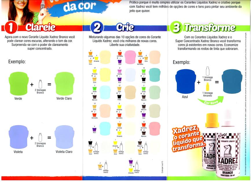 CORANTE XADREZ AMARELO      50 ML ref. 11.4195 - Imagem 3