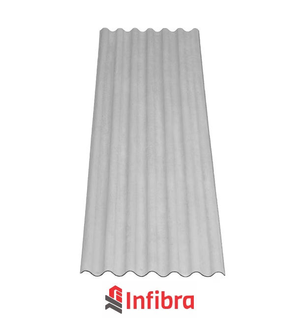 TELHA  4MM 122 X 50 INFIBRA ref. 30.0001