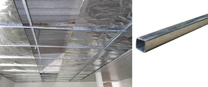 FORRO METALON GALVANIZADO 20X20 BARRA 6.00 MTS ref. 018833