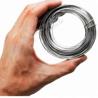 ARAME GALVANIZADO NO. 18 - RL 10MT ref. 02.0127