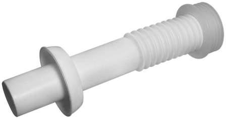 TUBO LIGACAO PVC AJUST-FLEX 25CM BRANCO     CLA1 ref. 020083